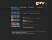 Tablet Screenshot of icfm.ch