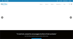 Desktop Screenshot of icfm.org